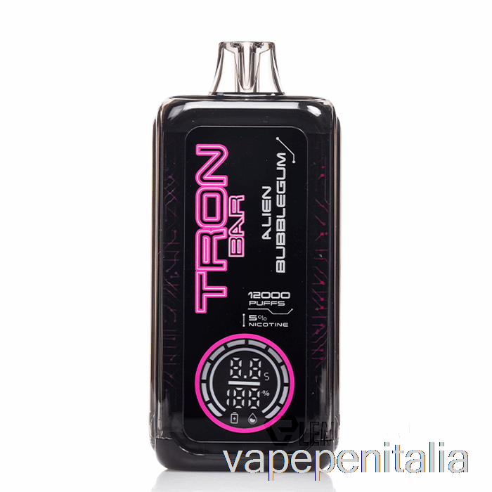 Vape In Italia Tron ​​bar 12k Gomma Da Masticare Aliena Usa E Getta